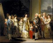 Francisco de Goya Charles IV of Spain and His Family oil